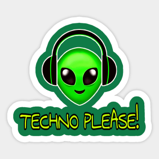 Music headphones Sticker